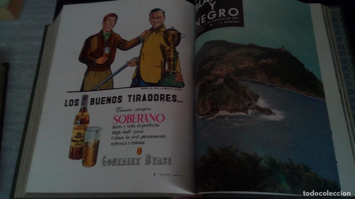 Coleccionismo de revista Blanco y Negro: TOMO REVISTA BLANCO Y NEGRO-INCLUYE 9 N&Uacute;MEROS-2357-2358-2359-2360-2361-2362-2363-2364-2365-A&Ntilde;O 1957