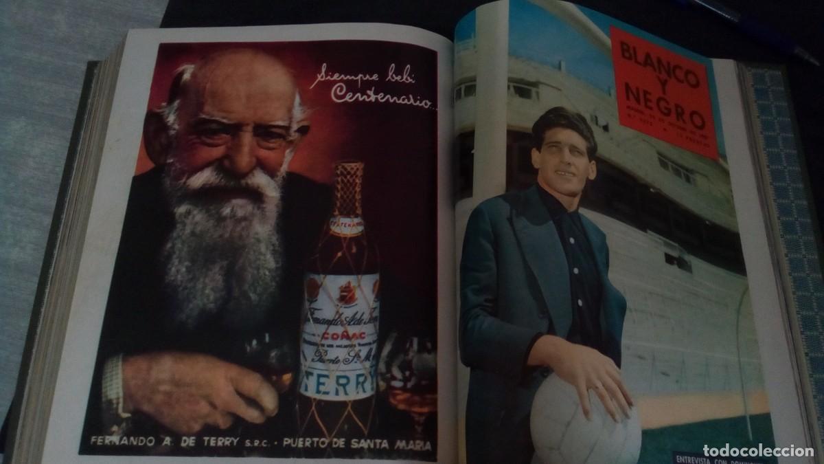 Coleccionismo de revista Blanco y Negro: TOMO REVISTA BLANCO Y NEGRO-INCLUYE 8 N&Uacute;MEROS-2366-2367-2368-2369-2370-2371-2372-2373-A&Ntilde;O 1957