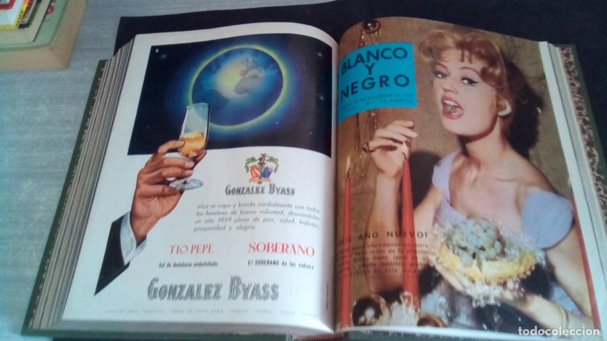 Coleccionismo de revista Blanco y Negro: TOMO REVISTA BLANCO Y NEGRO-INCLUYE 9 N&Uacute;MEROS-2426-2427-2428-2429-2430-2431-2432-2433-2434-1958/59