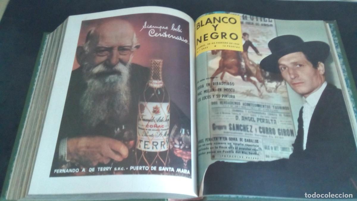 Coleccionismo de revista Blanco y Negro: TOMO REVISTA BLANCO Y NEGRO-INCLUYE 9 N&Uacute;MEROS-2435-2436-2437-2438-2439-2440-2441-2442-2443-A&Ntilde;O 1959