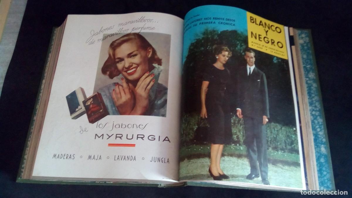 Coleccionismo de revista Blanco y Negro: TOMO REVISTA BLANCO Y NEGRO-INCLUYE 9 N&Uacute;MEROS-2452-2453-2454-2455-2456-2457-2458-2459-2460-A&Ntilde;O 1959