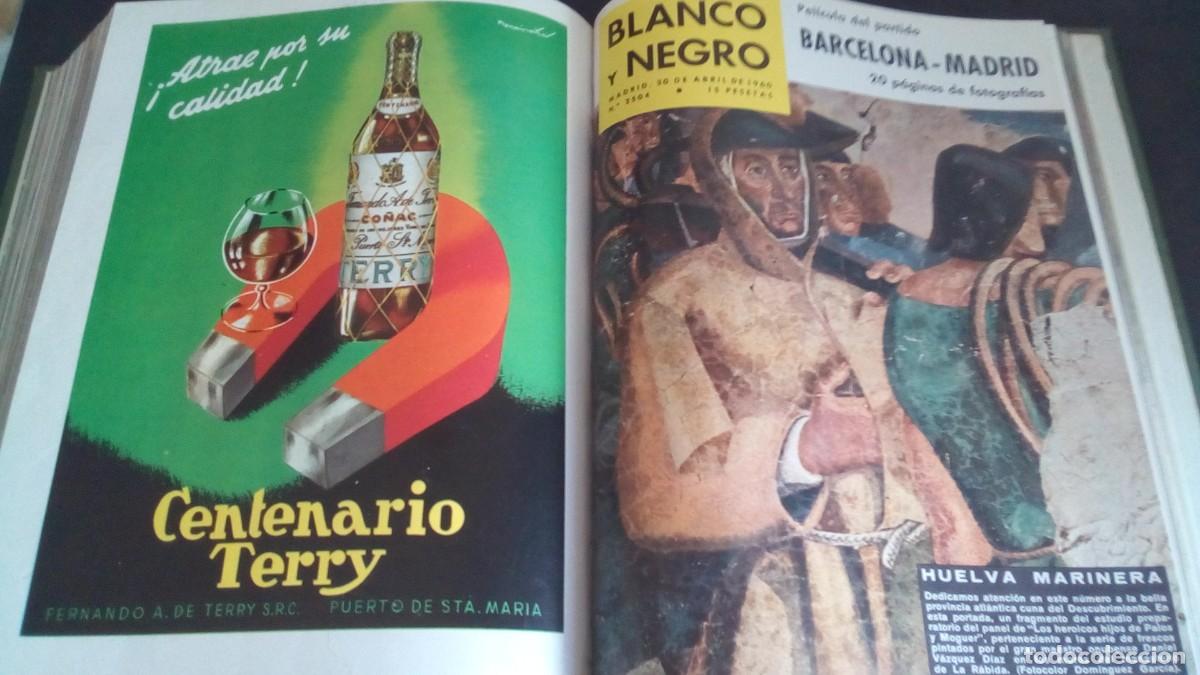 Coleccionismo de revista Blanco y Negro: TOMO REVISTA BLANCO Y NEGRO-INCLUYE 9 N&Uacute;MEROS-2496-2497-2498-2499-2500-2501-2502-2503-2504-A&Ntilde;O 1960