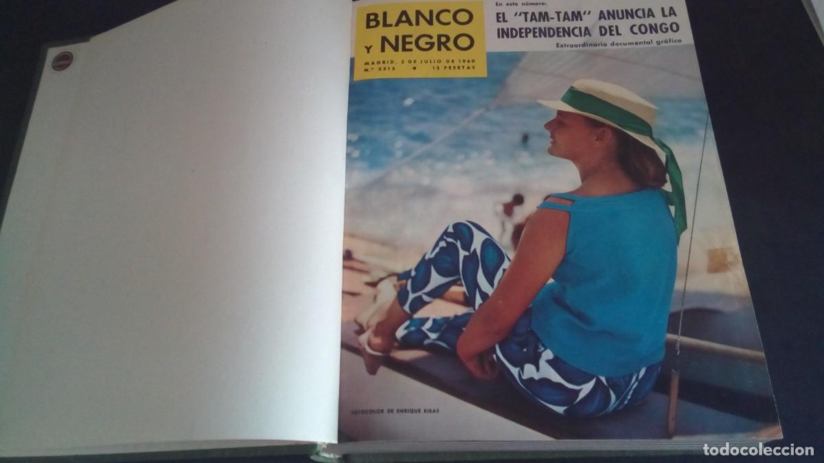 Coleccionismo de revista Blanco y Negro: TOMO REVISTA BLANCO Y NEGRO-INCLUYE 9 N&Uacute;MEROS-2513-2514-2515-2516-2517-2518-2519-2520-2521-A&Ntilde;O 1960