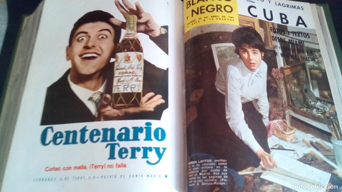Coleccionismo de revista Blanco y Negro: TOMO REVISTA BLANCO Y NEGRO-INCLUYE 9 N&Uacute;MEROS-2548-2549-2550-2551-2552-2553-2554-2555-2556-A&Ntilde;O 1960