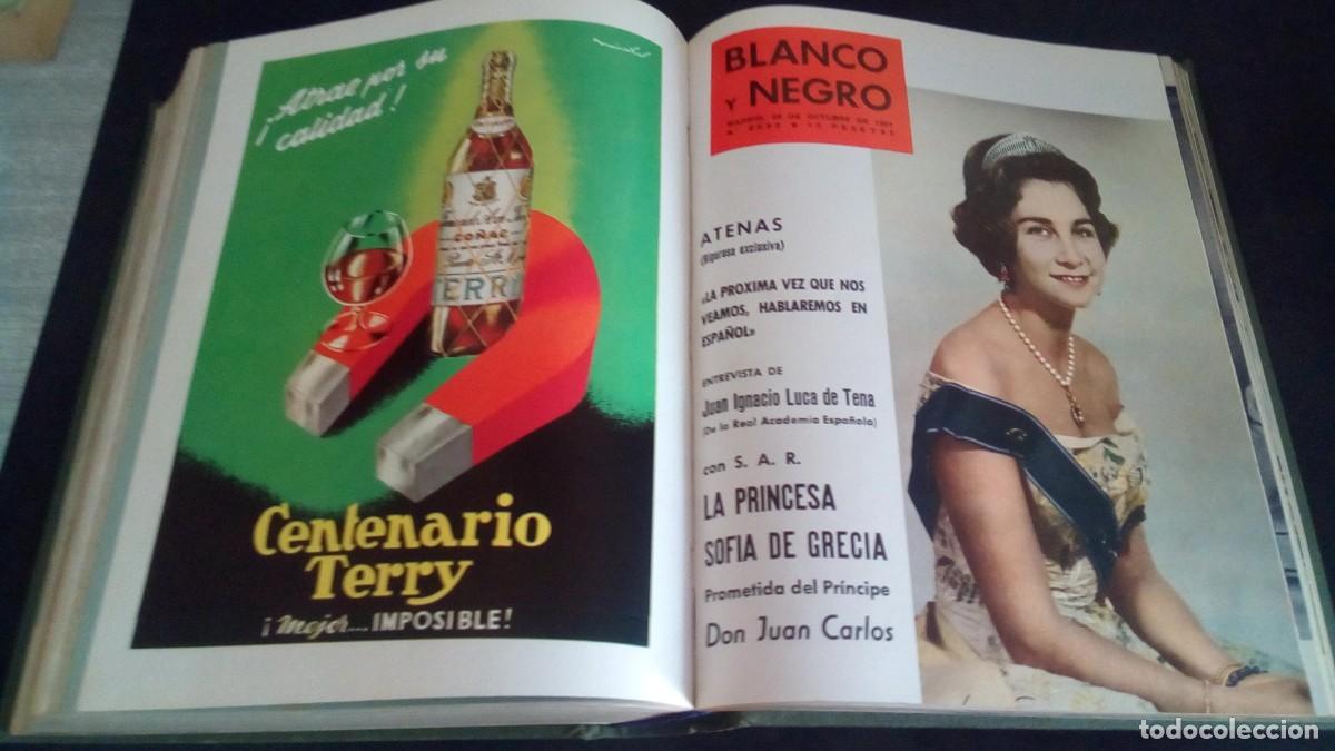 Coleccionismo de revista Blanco y Negro: TOMO REVISTA BLANCO Y NEGRO-INCLUYE 9 N&Uacute;MEROS-2574-2475-2576-2577-2578-2579-2580-2581-2582-A&Ntilde;O 1961