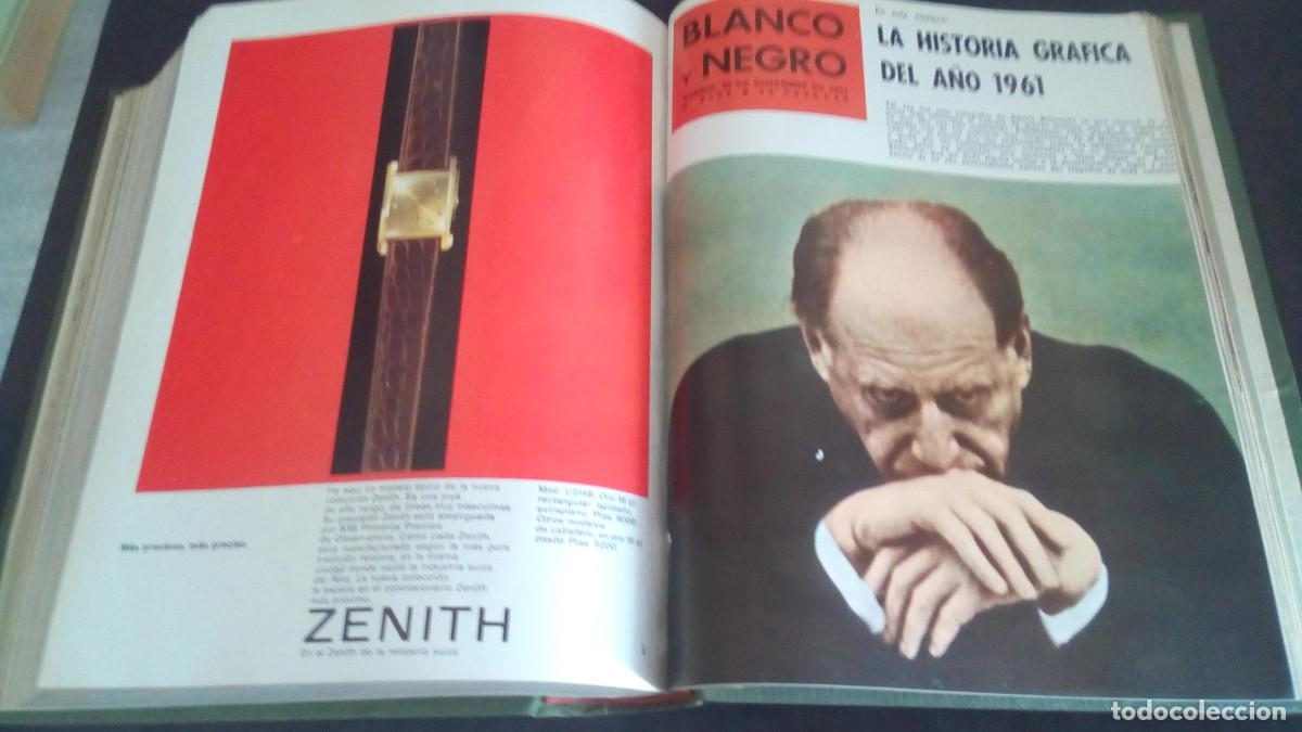 Coleccionismo de revista Blanco y Negro: TOMO REVISTA BLANCO Y NEGRO-INCLUYE 9 N&Uacute;MEROS-2583-2584-2585-2586-2587-2588-2589-2590-2591-A&Ntilde;O 1961