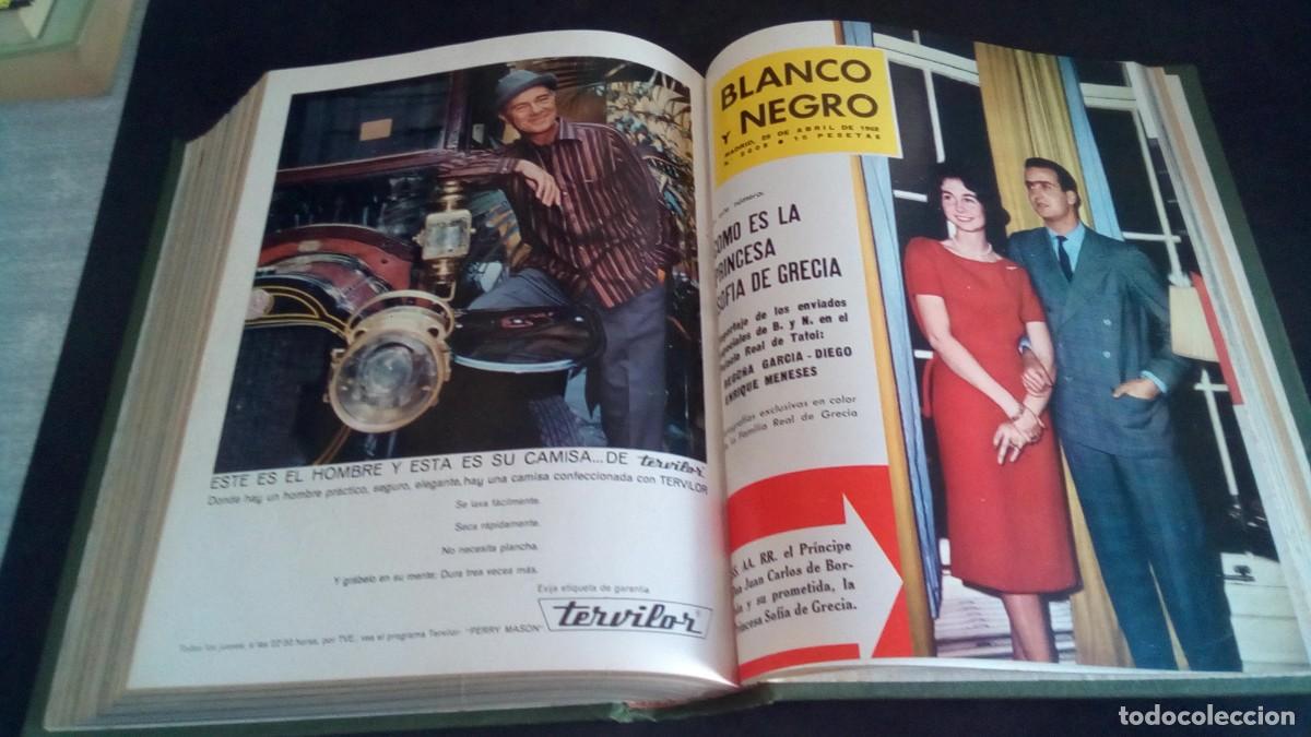 Coleccionismo de revista Blanco y Negro: TOMO REVISTA BLANCO Y NEGRO-INCLUYE 9 N&Uacute;MEROS-2600-2601-2602-2603-2604-2605-2606-2607-2608-A&Ntilde;O 1962