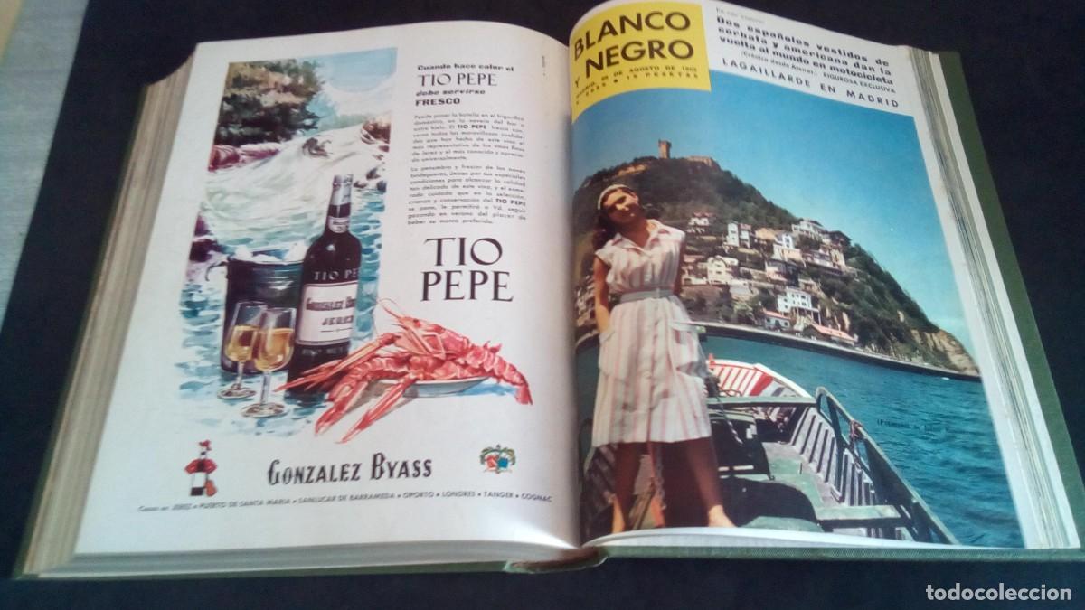 Coleccionismo de revista Blanco y Negro: TOMO REVISTA BLANCO Y NEGRO-INCLUYE 8 N&Uacute;MEROS-2618-2619-2620-2621-2622-2623-2624-2625-A&Ntilde;O 1962
