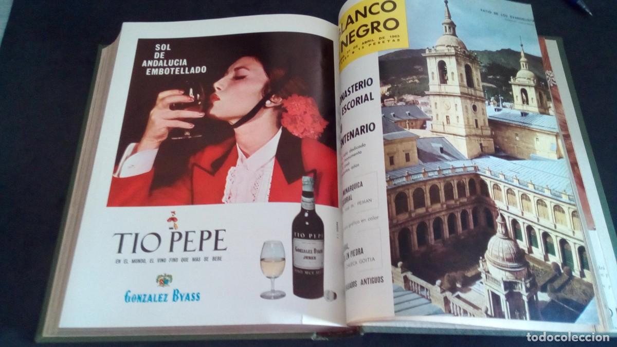 Coleccionismo de revista Blanco y Negro: TOMO REVISTA BLANCO Y NEGRO-INCLUYE 9 N&Uacute;MEROS-2652-2653-2654-2655-2656-2657-2658-2659-2560-A&Ntilde;O 1963