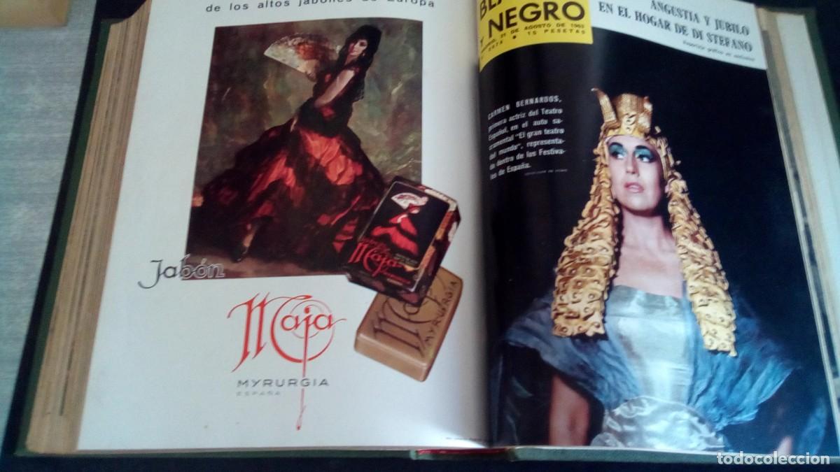 Coleccionismo de revista Blanco y Negro: TOMO REVISTA BLANCO Y NEGRO-INCLUYE 9 N&Uacute;MEROS-2670-2671-2672-2673-2674-2675-2676-2677-2678-A&Ntilde;O 1963