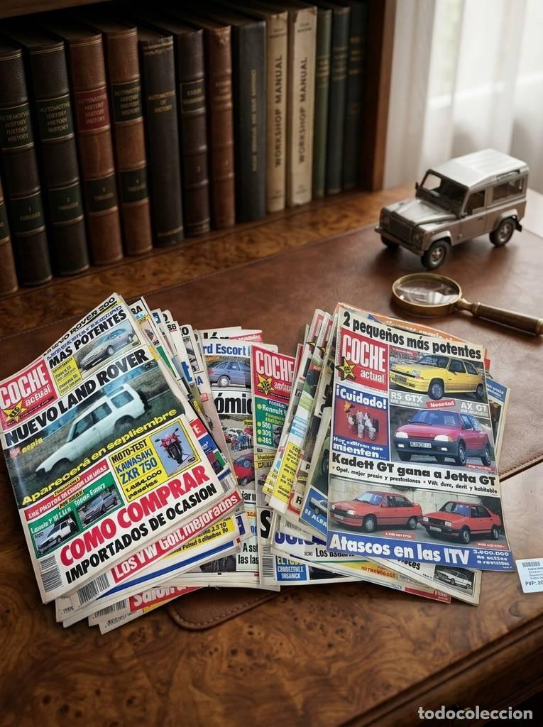 Coleccionismo de revista Blanco y Negro: LOTE REVISTAS DE COCHE ACTUAL