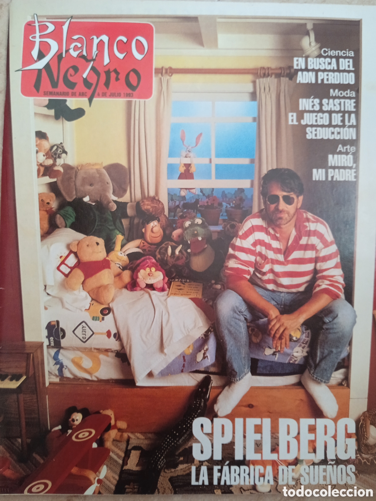 Coleccionismo de revista Blanco y Negro: Revista Blanco y Negro n&deg;3862 Spielberg Elsa Anka Guns n Roses In&eacute;s Sastre Criville Mir&oacute;