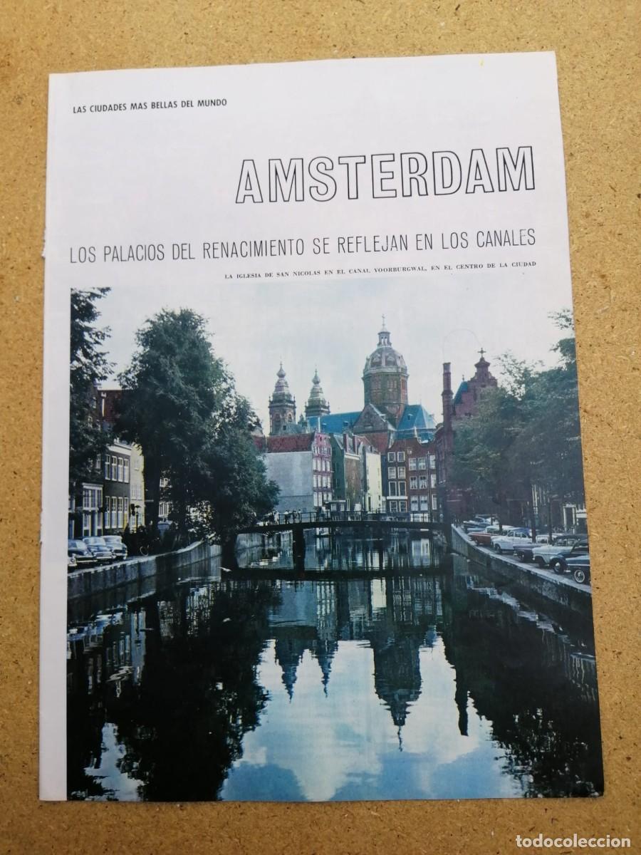 Coleccionismo de revista Blanco y Negro: REVISTILLA BLANCO Y NEGRO. AMSTERDAM