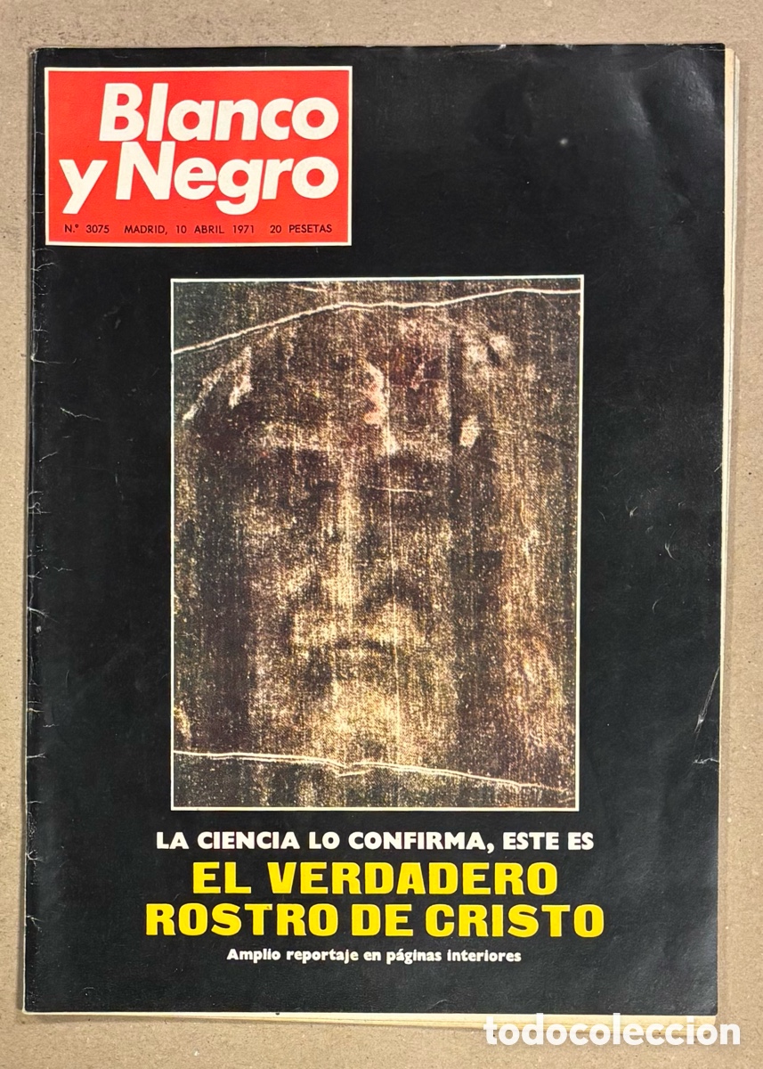 Coleccionismo de revista Blanco y Negro: BLANCO Y NEGRO N&deg; 3075 (1971). EL VERDADERO ROSTRO DE CRISTO, QUINIELAS TAURINAS,&hellip;