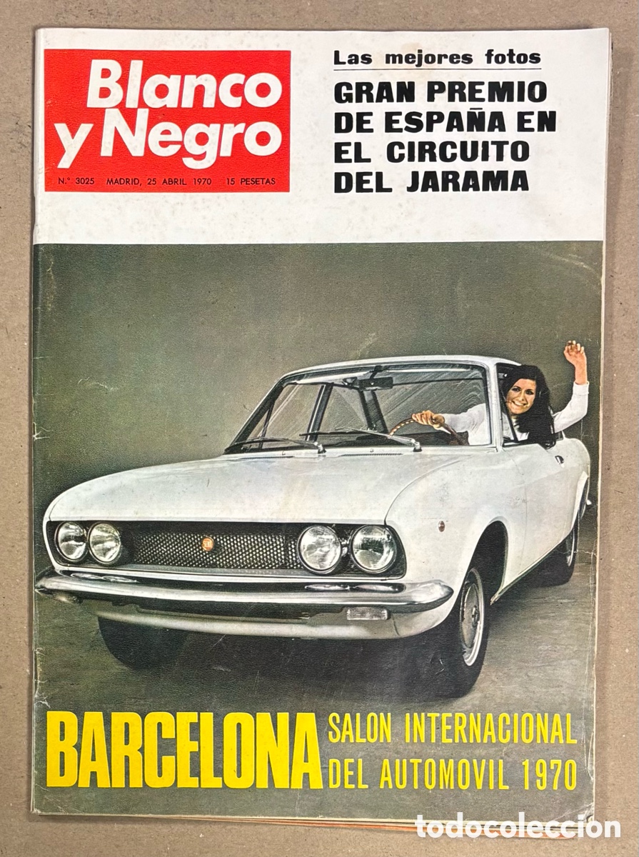Coleccionismo de revista Blanco y Negro: BLANCO Y NEGRO N&deg; 3025 (1970). SAL&Oacute;N AUTOM&Oacute;VIL BARCELONA, G.P. ESPA&Ntilde;A JARAMA,&hellip;