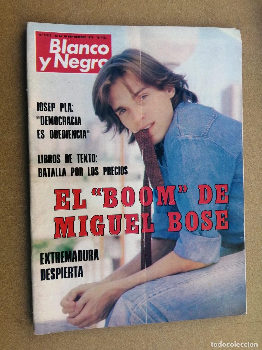 Coleccionismo de revista Blanco y Negro: REVISTA BLANCO Y NEGRO (NUMERO 3515) EL BOOM DE MIGUEL BOSE - EXTREMADURA DESPIERTA -...