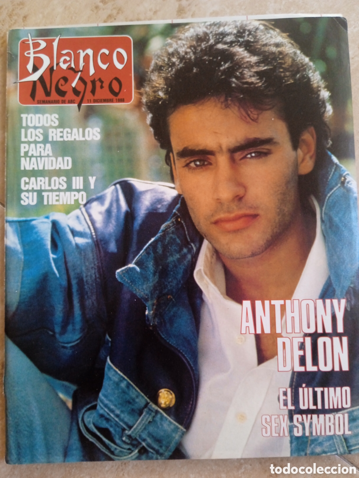 Coleccionismo de revista Blanco y Negro: Blanco y Negro n&deg;3624 Fernando Mart&iacute;n Carlos III Anthony Delon