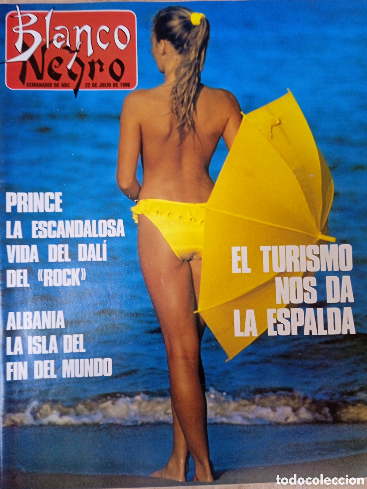 Coleccionismo de revista Blanco y Negro: Blanco y Negro n&deg;3708 Prince Barbara Rey Los Romeos Yolanda Gil