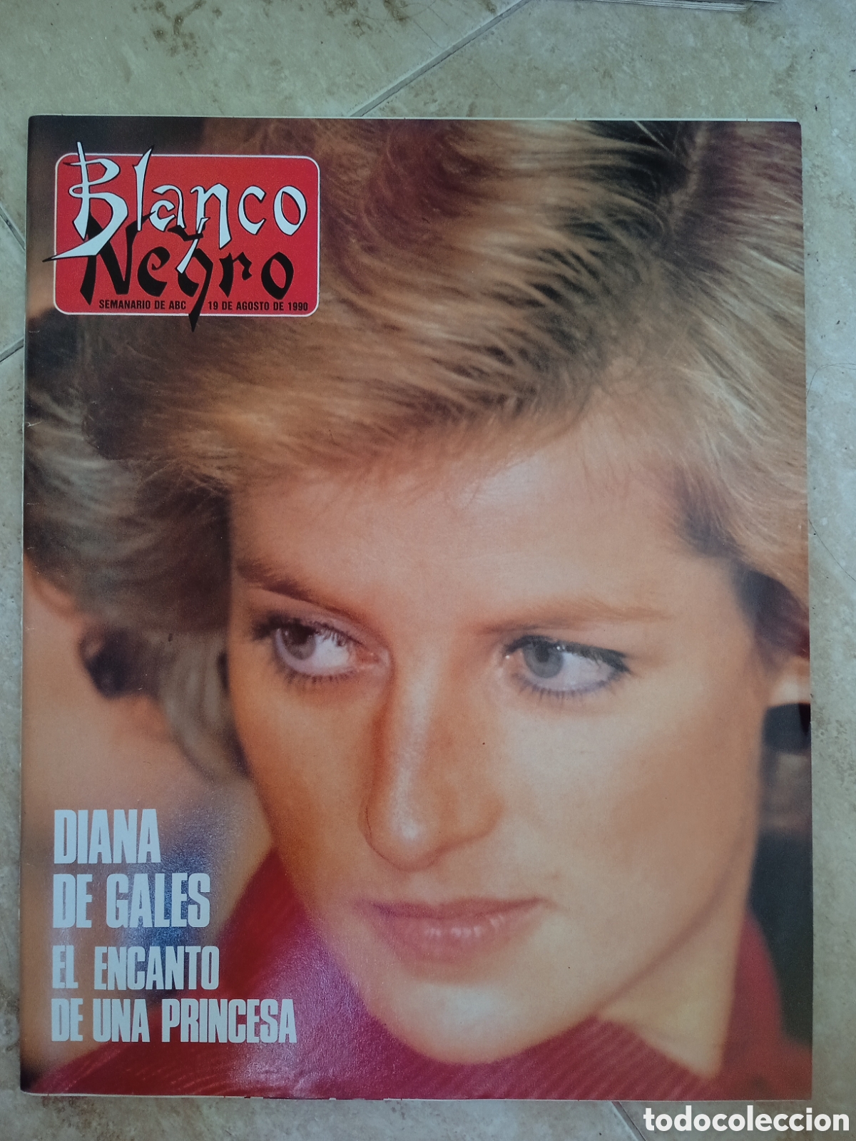 Coleccionismo de revista Blanco y Negro: Blanco y Negro n&deg;3712 19/08/90 Lady Di Marilyn Monroe Nureyev
