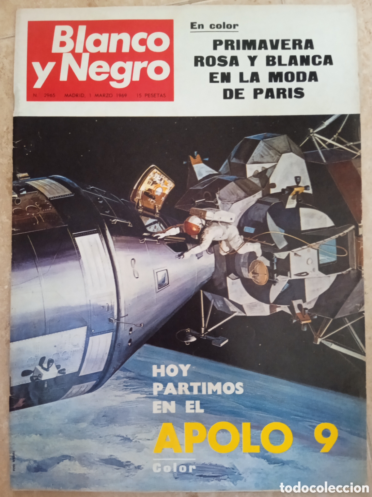 Coleccionismo de revista Blanco y Negro: Blanco y Negro n&deg;2965 Apolo 9 Nixon