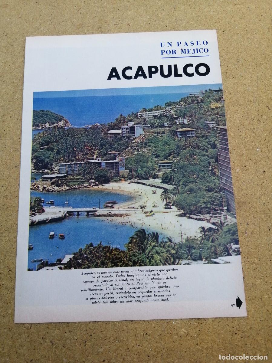 Coleccionismo de revista Blanco y Negro: REVISTILLA BLANCO Y NEGRO. ACAPULCO