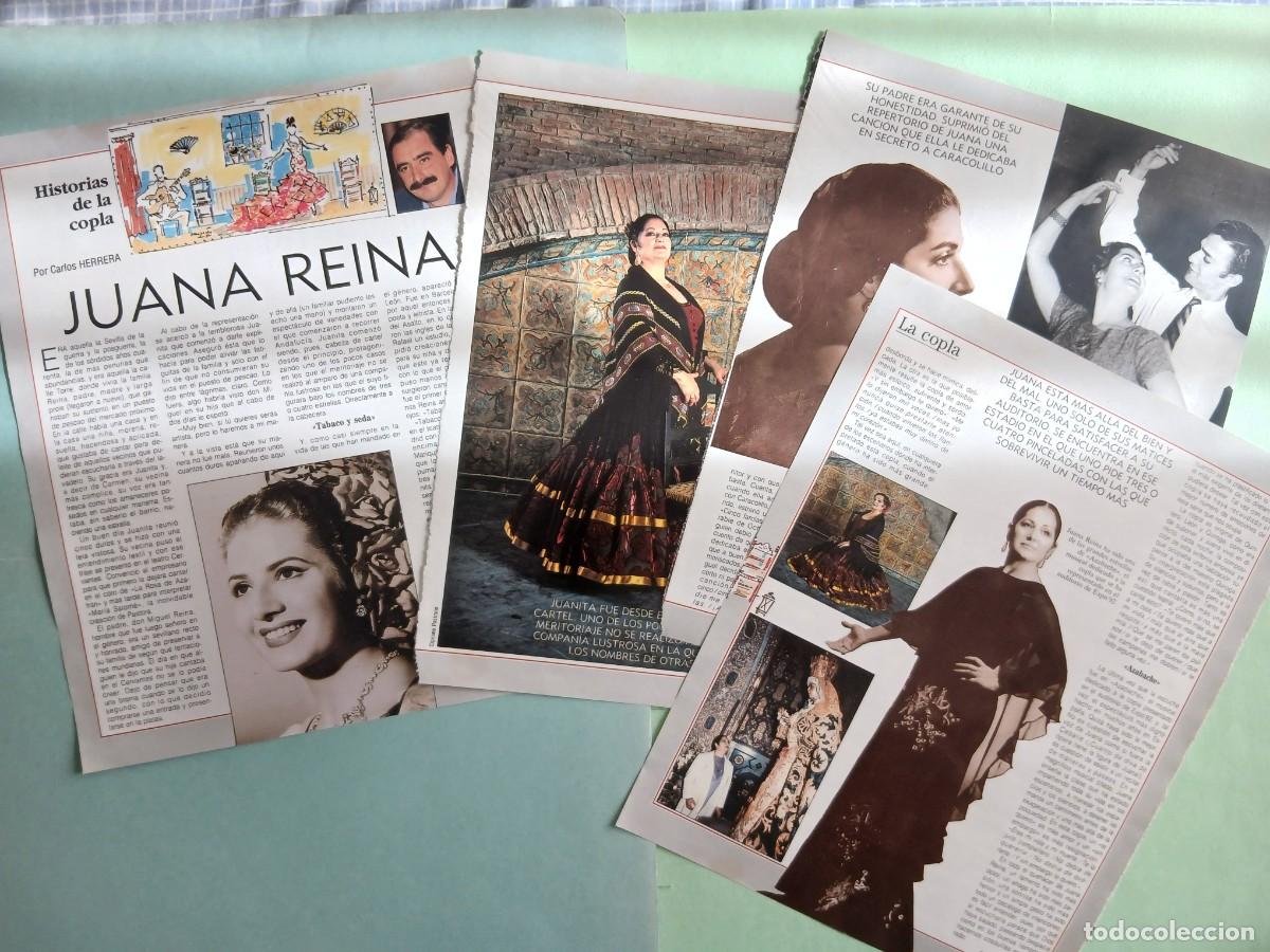 Coleccionismo de revista Blanco y Negro: JUANITA REINA. HISTORIAS DE LA COPLA (Por Carlos Herrera). Colecionable Revista Blanco y Negro