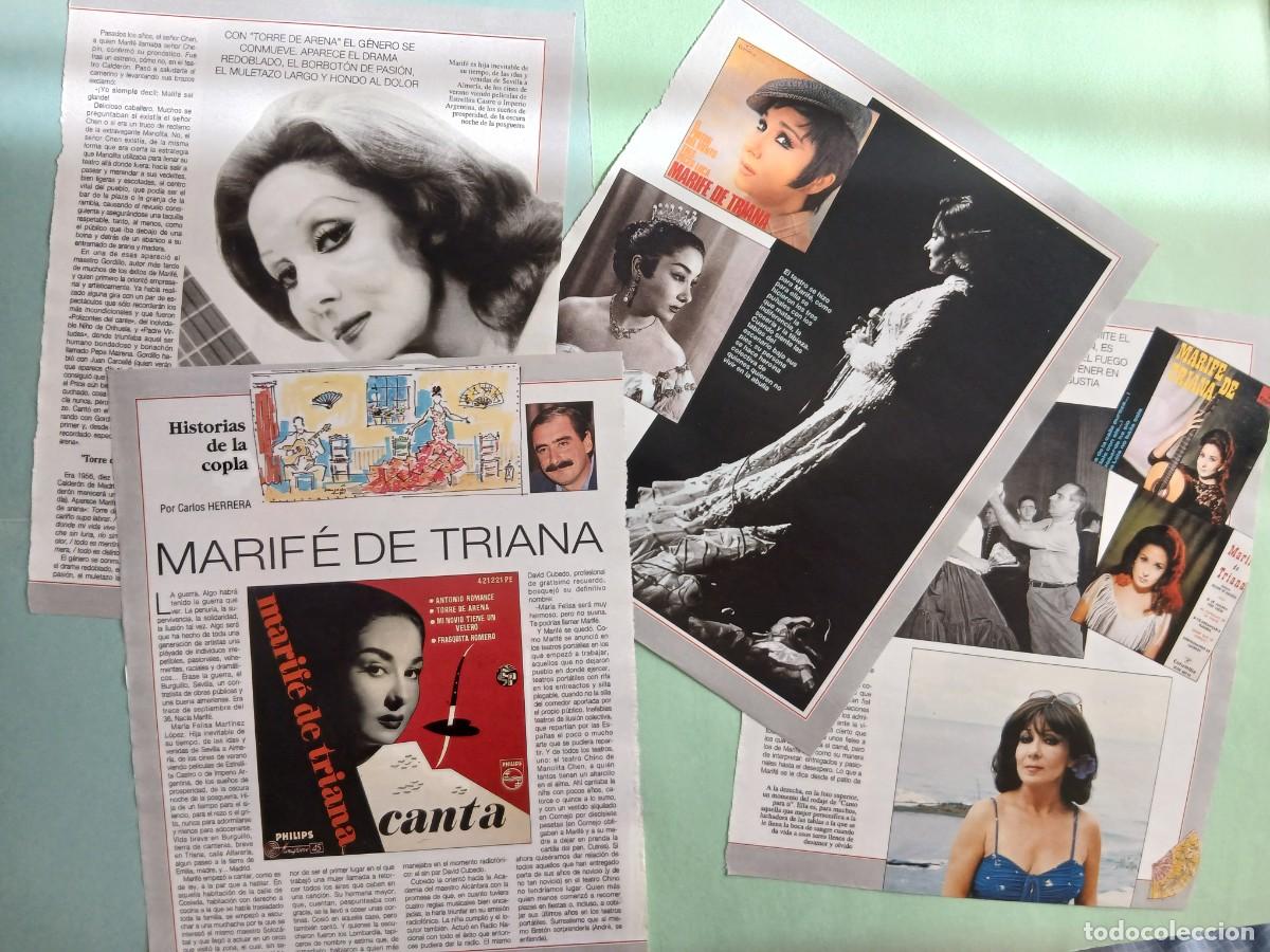 Sammeln von Zeitschriften Blanco y Negro: MARIFE DE TRIANA. HISTORIAS DE LA COPLA (Por Carlos Herrera). Colecionable Revista Blanco y Negro