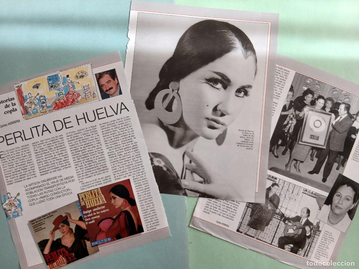 Coleccionismo de revista Blanco y Negro: PERLITA DE HUELVA. HISTORIAS DE LA COPLA (Por Carlos Herrera). Coleccionable Revista Blanco y Negro