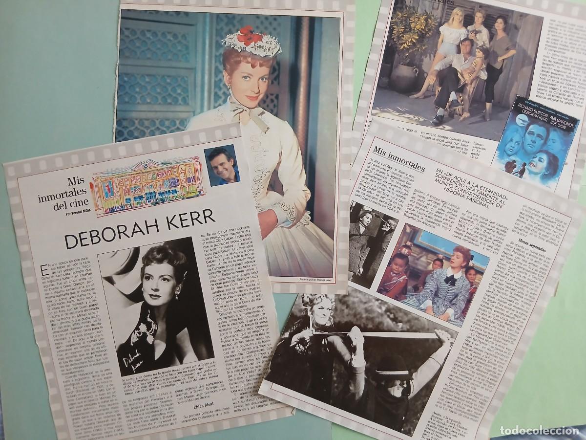 Coleccionismo de revista Blanco y Negro: DEBORAH KERR. MIS INMORTALES DEL CINE (Por Terenci Moix). Coleccionable Revista Blanco y Negro