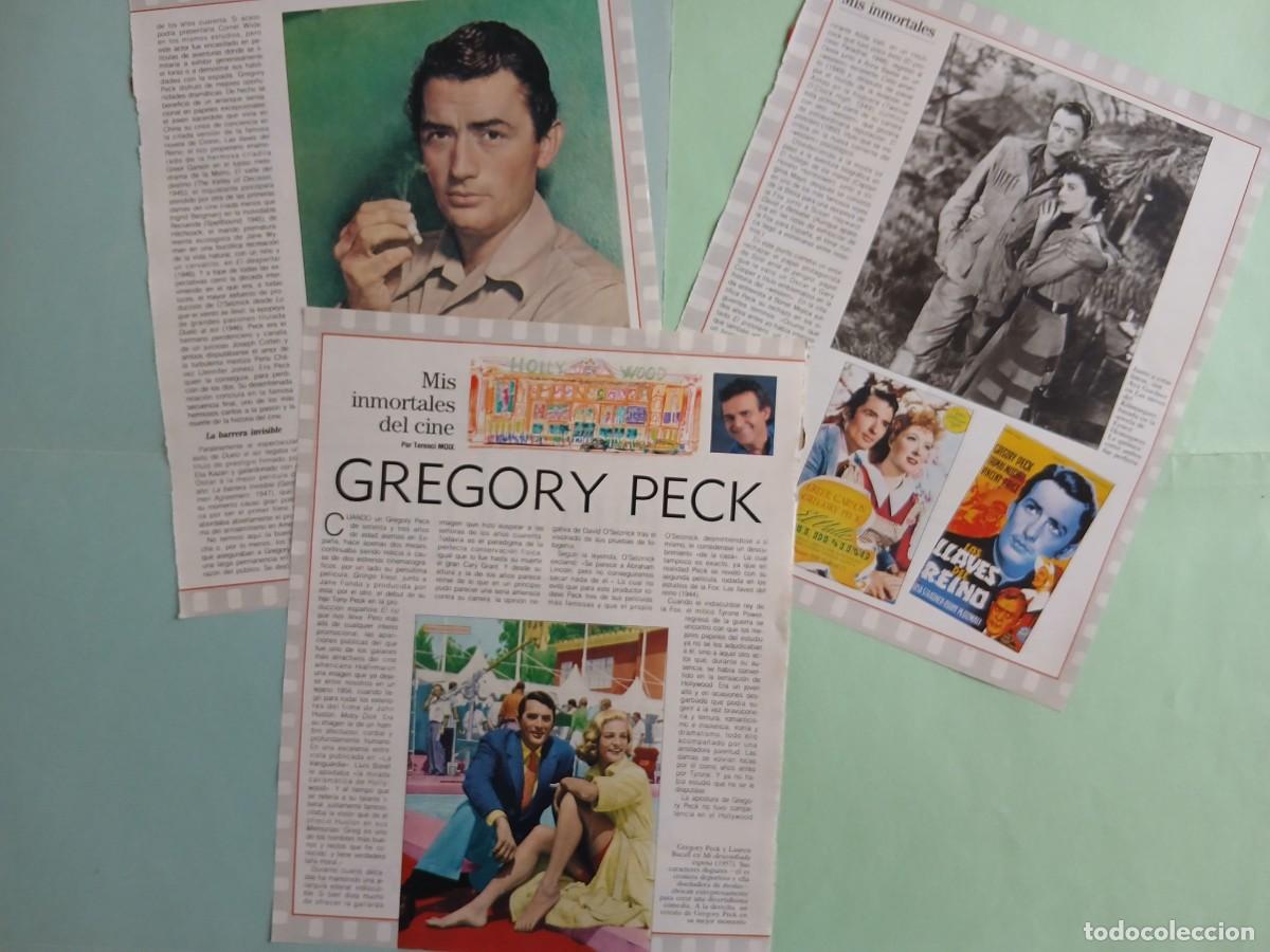 Coleccionismo de revista Blanco y Negro: GREGORY PECK. MIS INMORTALES DEL CINE (Por Terenci Moix). Coleccionable Revista Blanco y Negro
