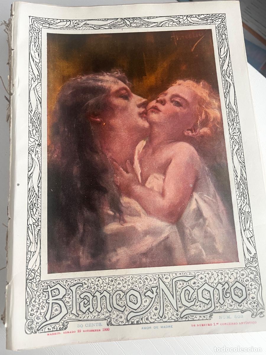 Coleccionismo de revista Blanco y Negro: BLANCO Y NEGRO. N&ordm; 503. A&Ntilde;O 1900. DO&Ntilde;A MARIANA DE AUSTRIA. MADRID, LAS VENTAS. LA LOTER&Iacute;A DE .. LEER