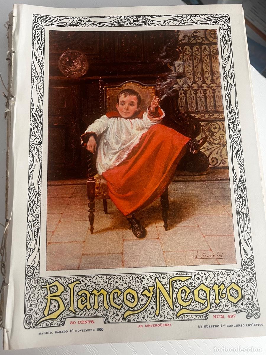 Coleccionismo de revista Blanco y Negro: BLANCO Y NEGRO. N&ordm; 497. A&Ntilde;O 1900. CONGRESO IBEROAMERICANO. MODA DE INVIERNO PARA NI&Ntilde;OS. EL NU.. LEER
