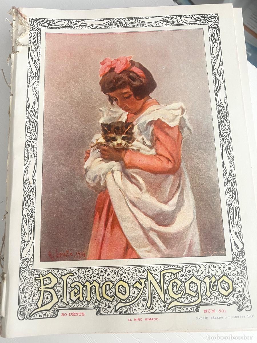 Coleccionismo de revista Blanco y Negro: BLANCO Y NEGRO. N&ordm; 501. A&Ntilde;O 1900. LA FIESTA DE SANTA B&Aacute;RBARA. DO&Ntilde;A MAR&Iacute;A LUISA DE BORB&Oacute;N. LA .. LEER