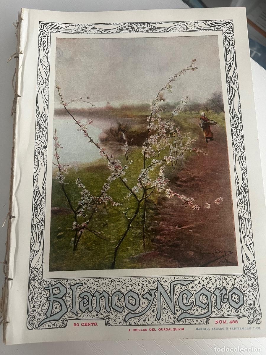 Coleccionismo de revista Blanco y Negro: BLANCO Y NEGRO. N&ordm; 488. A&Ntilde;O 1900. DO&Ntilde;A ISABEL DE BORB&Oacute;N. EL VIAJE DE LOS REYES A CORU&Ntilde;A, VIGO.. LEER