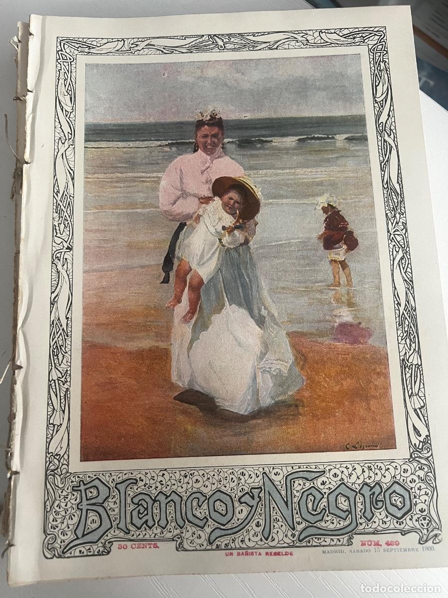 Coleccionismo de revista Blanco y Negro: BLANCO Y NEGRO. N&ordm; 489. A&Ntilde;O 1900. EL VIAJE DE S.S.M.M. A VILLAGARC&Iacute;A (FERROL). LAS JOYAS MODE.. LEER