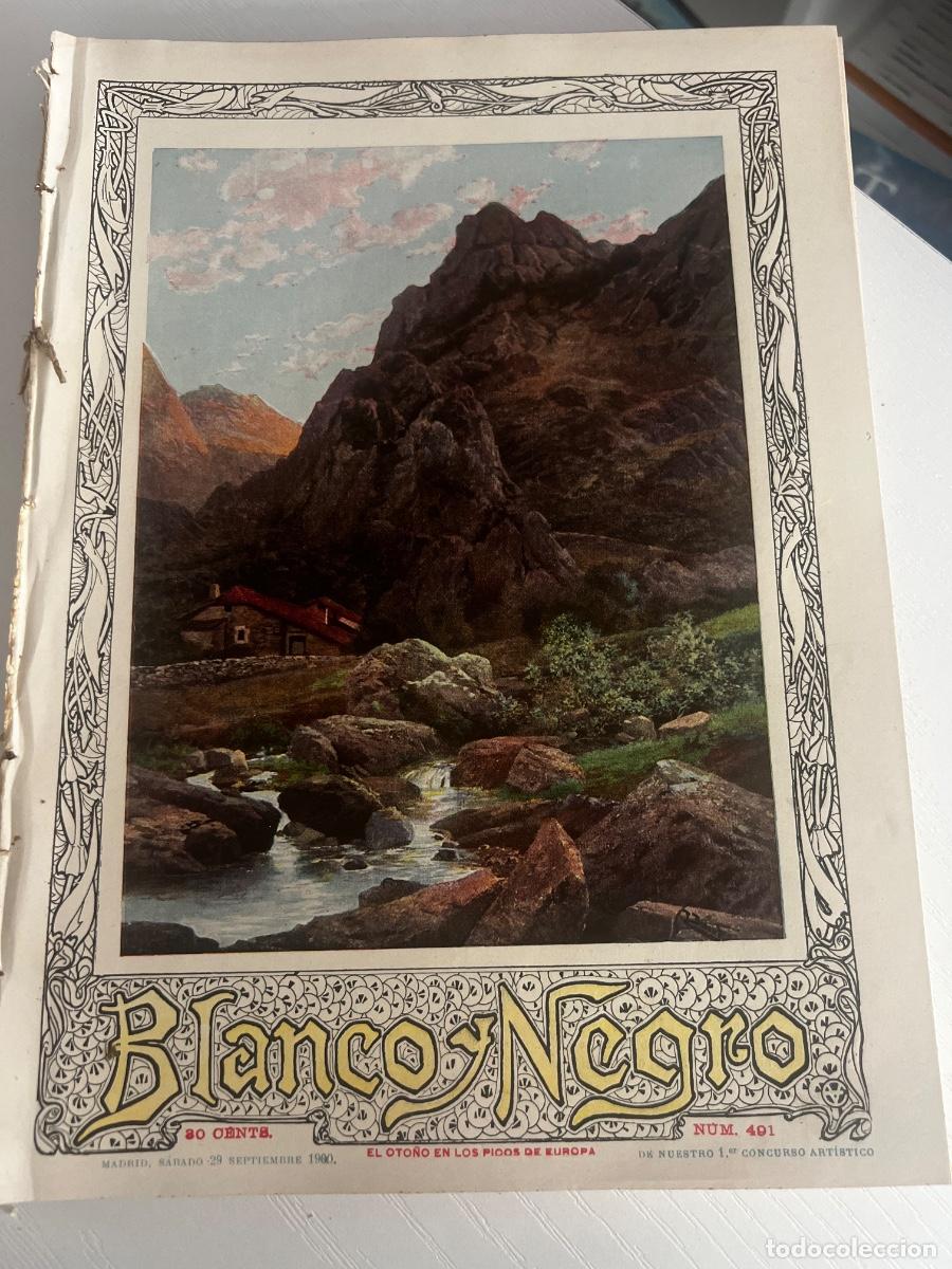 Coleccionismo de revista Blanco y Negro: BLANCO Y NEGRO. N&ordm; 491. A&Ntilde;O 1900. MART&Iacute;NEZ CAMPOS. EL PEINADO, EL CALZADO. VISITA DEL ARCHIDU.. LEER