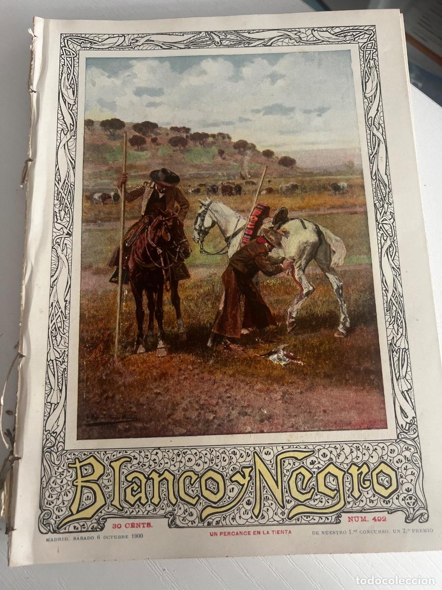 Coleccionismo de revista Blanco y Negro: BLANCO Y NEGRO. N&ordm; 492. A&Ntilde;O 1900. EL SPORT DE MODA. CONDUCCI&Oacute;N DE AGUAS A OVIEDO. COSAS DE CH.. LEER
