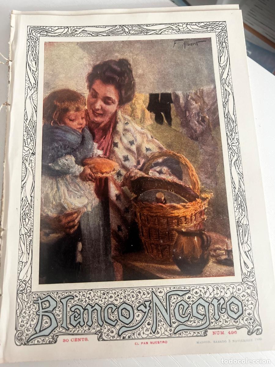 Coleccionismo de revista Blanco y Negro: BLANCO Y NEGRO. N&ordm; 496. A&Ntilde;O 1900. UNA F&Aacute;BRICA MODELO. LA PRINCESA DE SICILIA. NUEVO CANCILLER.. LEER