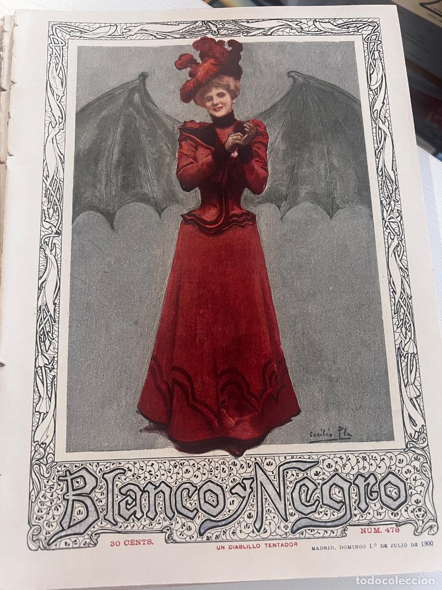 Coleccionismo de revista Blanco y Negro: BLANCO Y NEGRO. N&ordm; 478. A&Ntilde;O 1900. DON FEDERICO RUBIO. LA INFANTA EULALIA Y SUS HIJOS. LA REBE.. LEER