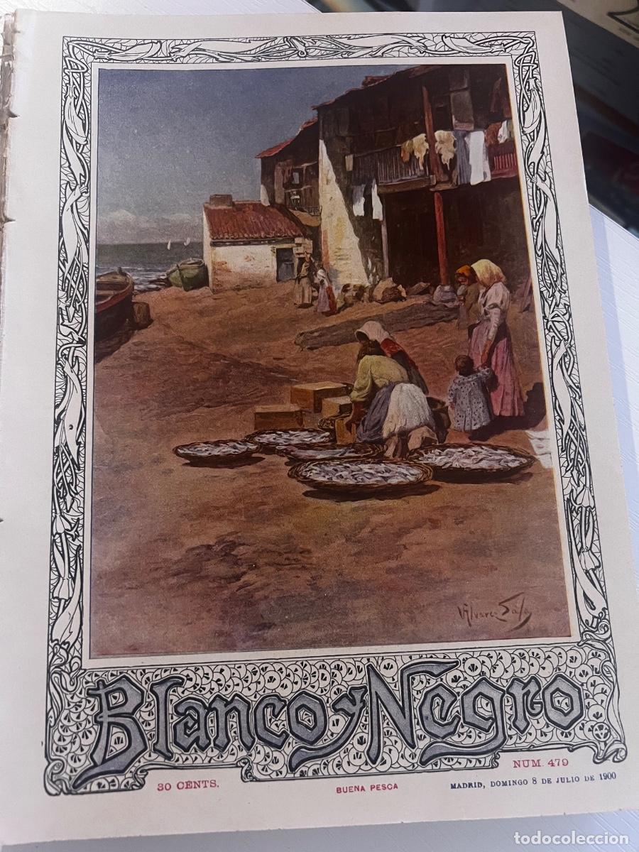 Coleccionismo de revista Blanco y Negro: BLANCO Y NEGRO. N&ordm; 479. A&Ntilde;O 1900. LAS MEDALLAS DE HONOR EN LA EXPOSICI&Oacute;N DE PAR&Iacute;S. LOS SUCESO.. LEER