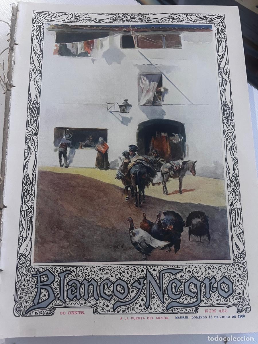 Coleccionismo de revista Blanco y Negro: BLANCO Y NEGRO. N&ordm; 480. A&Ntilde;O 1900. LEGACI&Oacute;N DE ESPA&Ntilde;A EN CHINA. LA CONDESA X Y SUS LEONES. LA .. LEER