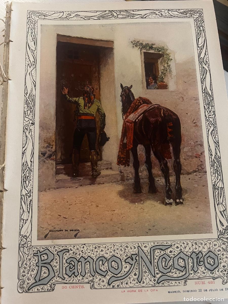 Coleccionismo de revista Blanco y Negro: BLANCO Y NEGRO. N&ordm; 481. A&Ntilde;O 1900. EL CELESTE IMPERIO. EL CONDE DE TUR&Iacute;N. DON CARLOS DE BORB&Oacute;N.. LEER