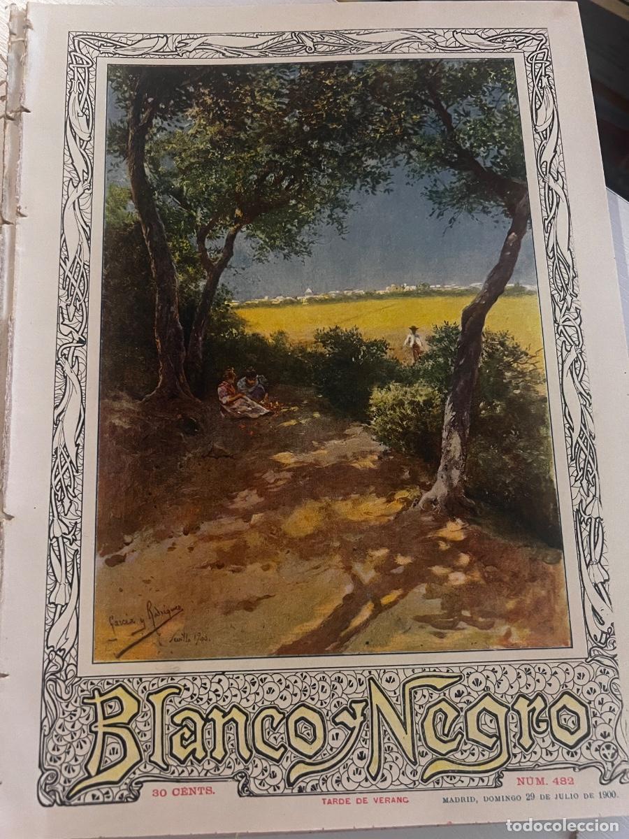 Coleccionismo de revista Blanco y Negro: BLANCO Y NEGRO. N&ordm; 482. A&Ntilde;O 1900. DON JOS&Eacute; GUTI&Eacute;RREZ ABASCAL. RUDYARD KIPLING. LA REVISTA NAV.. LEER