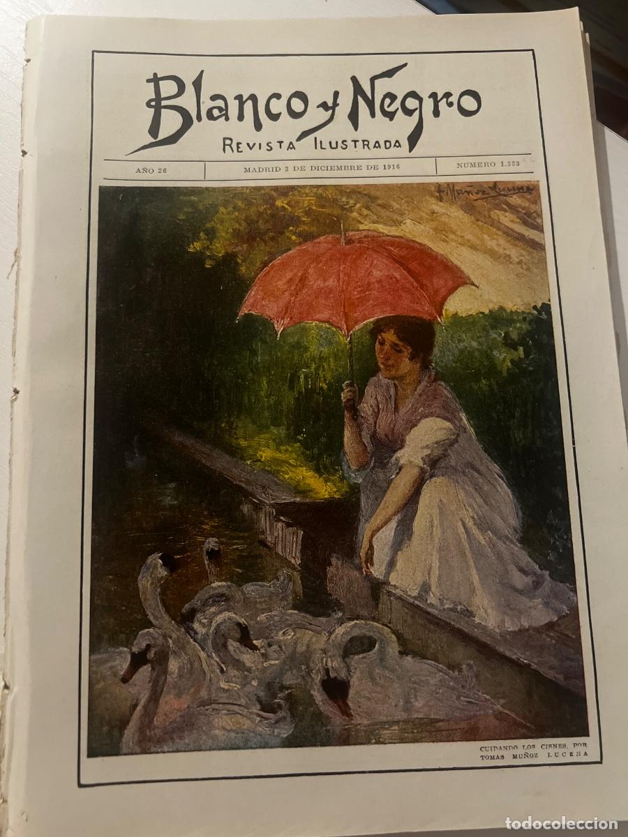 Coleccionismo de revista Blanco y Negro: BLANCO Y NEGRO. N&ordm; 1333. A&Ntilde;O 1916. PALACIO DE BELLAS ARTES (RETIRO). EXPOSICI&Oacute;N ART&Iacute;STICA.