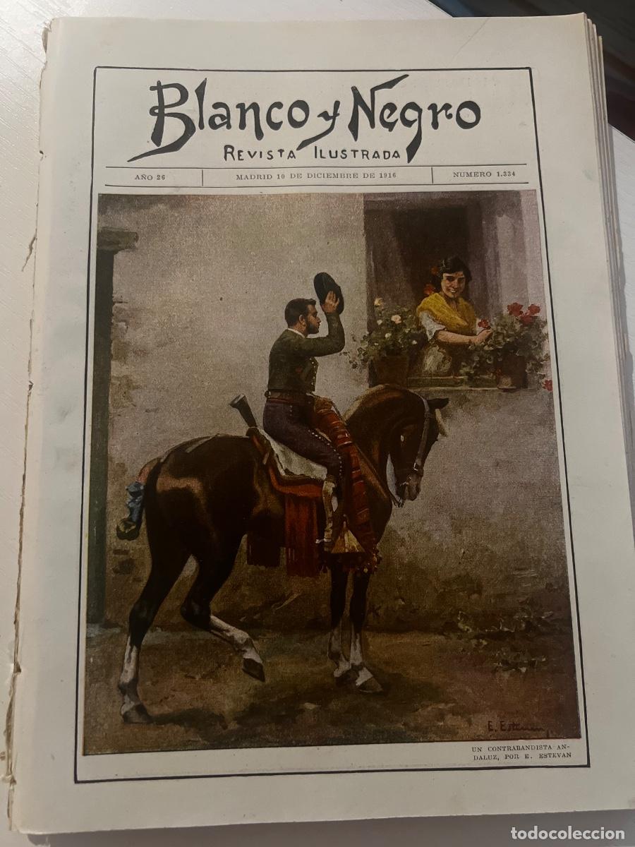 Coleccionismo de revista Blanco y Negro: REVISTA BLANCO Y NEGRO N&ordm; 1334. MADRID, 10 DE DICIEMBRE DE 1916. VER ART&Iacute;CULOS: