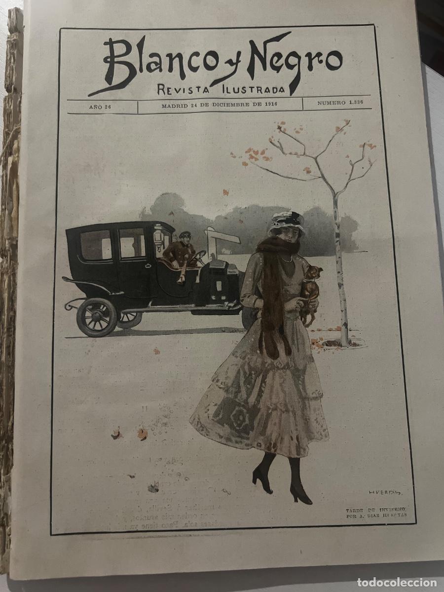 Coleccionismo de revista Blanco y Negro: BLANCO Y NEGRO. N&ordm; 1336. A&Ntilde;O 1916. CENTRO TELEGR&Aacute;FICO ESPA&Ntilde;OL. EL BANCO DE ESPA&Ntilde;A. NUEVO MERCADO