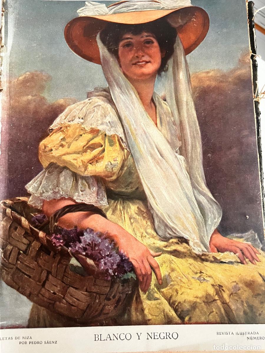 Coleccionismo de revista Blanco y Negro: BLANCO Y NEGRO. N&ordm; 825. A&Ntilde;O 1907. EN EL FORO ROMANO. EL POETA CARDUCCI. UN MONUMENTO A CAMPOA.. LEER