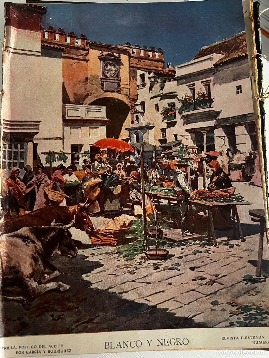 Coleccionismo de revista Blanco y Negro: BLANCO Y NEGRO. N&ordm; 827. A&Ntilde;O 1907. BU&Ntilde;UELOS DE ROSAS. LA CLAUSURA DE LA CAZA. LA FAMILIA REAL .. LEER