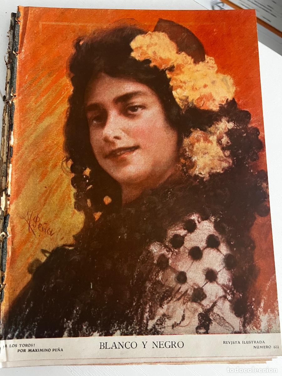 Coleccionismo de revista Blanco y Negro: BLANCO Y NEGRO. N&ordm; 831. A&Ntilde;O 1907. LA CUESTI&Oacute;N DE MARRUECOS. LA REINA AMELIA EN SEVILLA. EXTER.. LEER