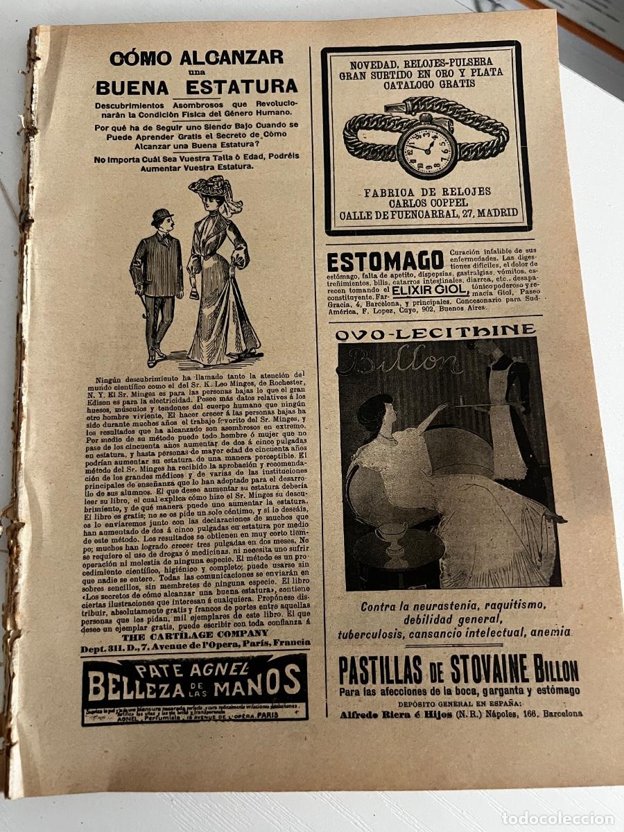Coleccionismo de revista Blanco y Negro: BLANCO Y NEGRO. N&ordm; 833. A&Ntilde;O 1907. LA FLORA ORNAMENTAL. EN EL RETIRO, ENTRE DOS LUCES. EXPOSIC.. LEER